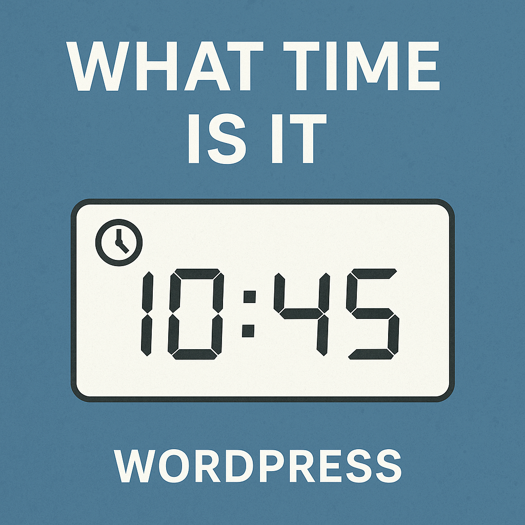 wordpress, plugin orologio, timezone, admin clock, fuso orario, dashboard, gutenberg, orologio digitale, backend tool, time utility, editor plugin, clock widget, js time, local time, metabox, realtime, backend enhancement
