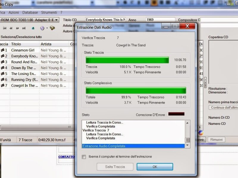 Exact Audio Copy (EAC): Il Miglior Software per l’Estrazione Audio da CD