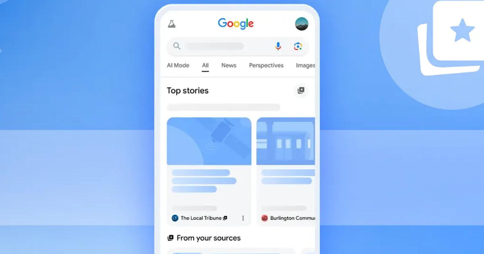 Google introduce le “Fonti Preferite” in Italia: più controllo sulle notizie